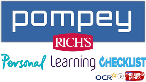 Personal Learning Checklists for Geography