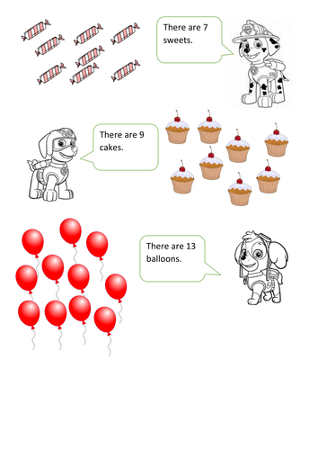 preschoolers numbers on worksheet free for printable paw A chickenlady19 sheet. counting Teaching patrol by preschoolers numbers on worksheet free for printable paw A chickenlady19 sheet. counting Teaching patrol by