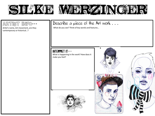 Silke Werzinger- Artist Analysis