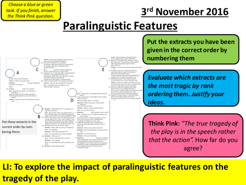 AQA A Level New Spec Othello: Act 4