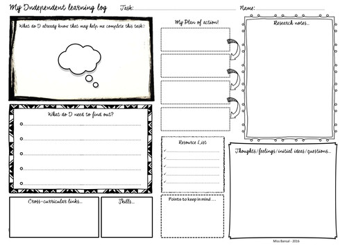Independent Learning Mat | Teaching Resources