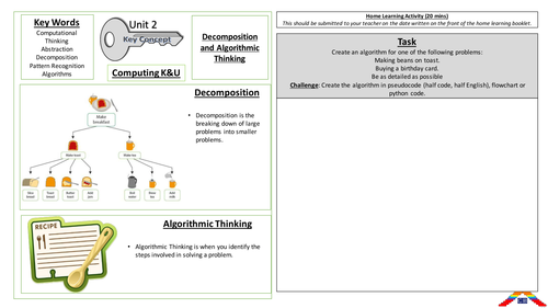 Decomposition and Algorithmic Thinking