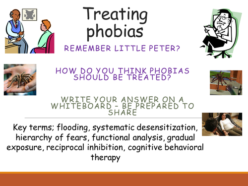 Clinical psychology / psychologists and treating phobias