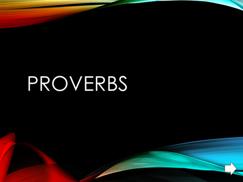 Proverb Puzzles