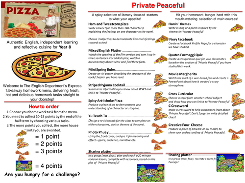 Private peaceful takeaway homework 05 image