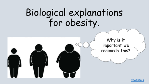 Eating Behaviour: Biological explanation to Obesity