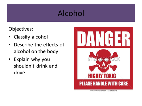 Alcohol yr9 fitness andhealth topic