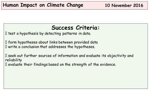 Climate Change