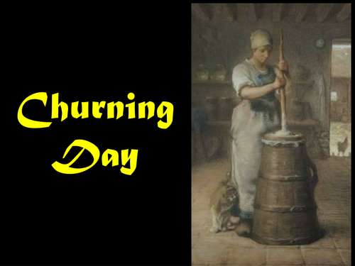 OCR GCE H074 Literature Poetry - 'Churning Day' by Seamus Heaney.