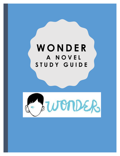 Wonder Study Workbook:  R. J. Palacio