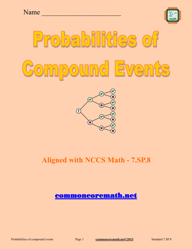 Probabilities of Compound Events - 7.SP.8