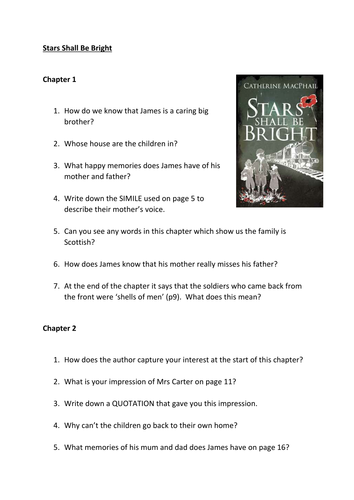 Stars Shall Be Bright by Catherine MacPhail