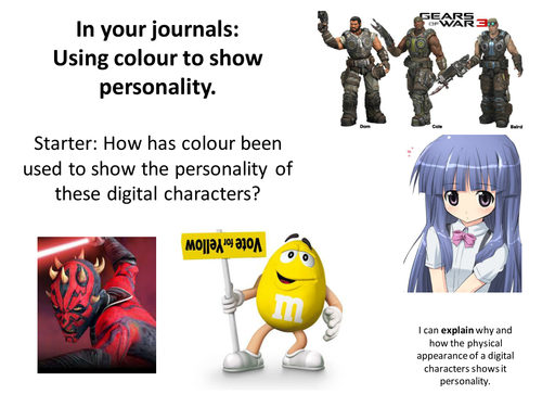ICT iMedia Life without Levels Mastery Approach Digital Personalities with Colour. KS3