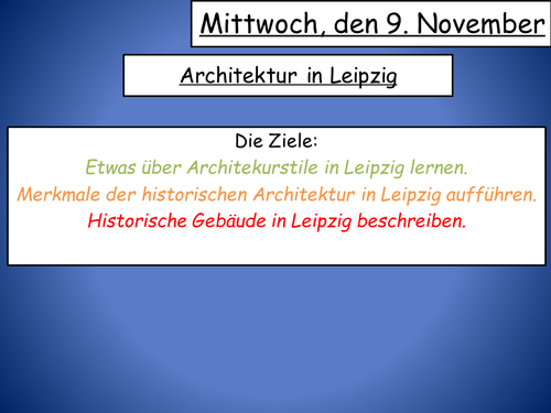 Architektur (Vergangenheit) - Leipzig