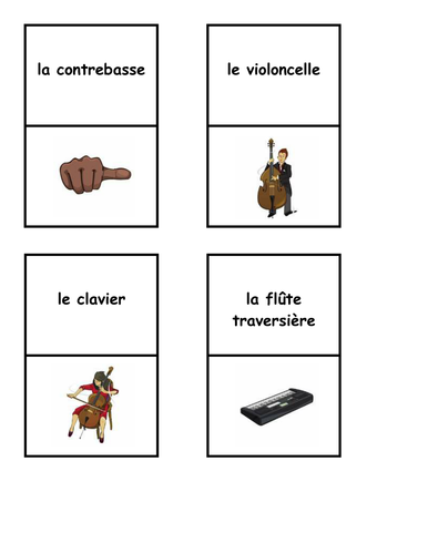 French dominoes and pairs (Linked to level 3 mod 2 tout-le-monde)