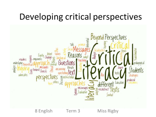 Protest Poetry - Intro to critical literacy terms and poetic devices