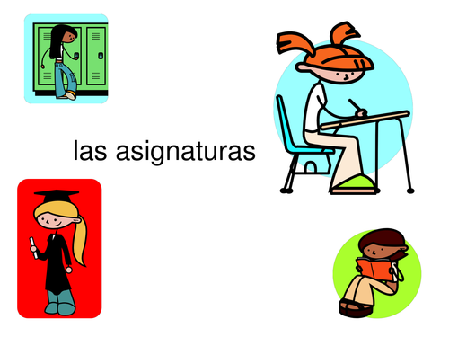 Mira Express 1 Unit 2 - Las Asignaturas