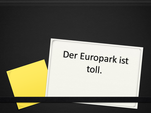 Echo Express 2 Unit 1 - Der Europark ist toll 1