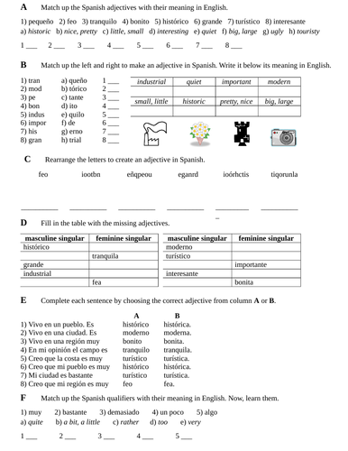 ¿Cómo es tu ciudad? Mira 1, Module 6