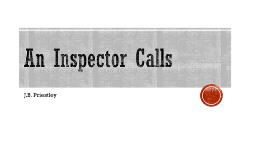 An Inspector Calls scheme