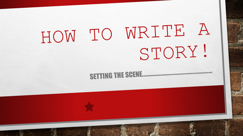 How to write a story