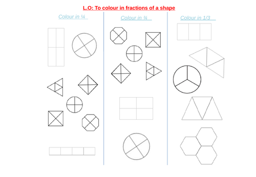 Shading fractions for LA