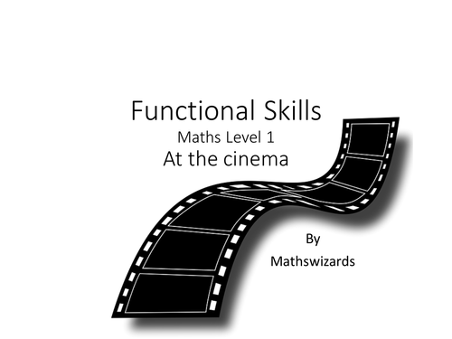 Functional Skills Maths Level 1 : Cinema (Edexcel)
