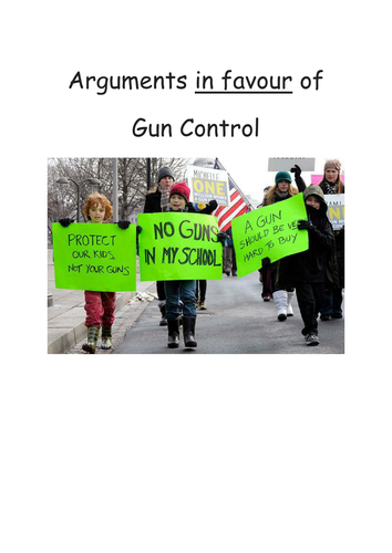 Gun Control Arguments