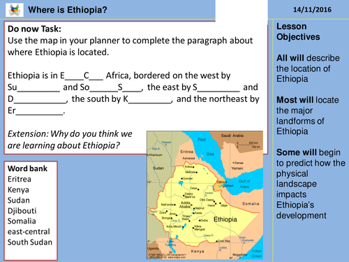Where is Ethiopia?