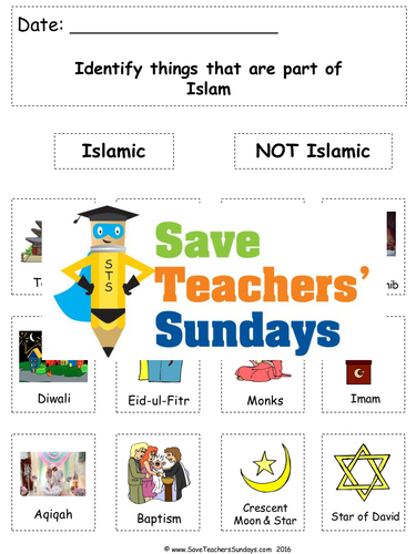 Introduction to Islam KS1 Lesson Plan, PowerPoint and Worksheets / Activity