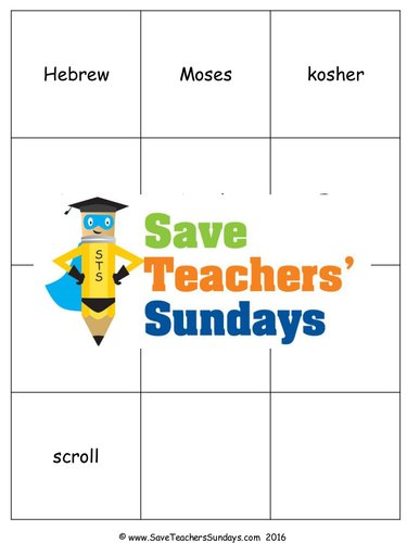 The Torah KS1 Lesson Plan, Worksheets and Plenary Activity