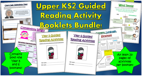 Upper KS2 Comprehension Activities Booklets Bundle! (aligned with the New Curriculum)