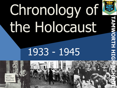 Chronology of the Holocaust 1933 - 1945