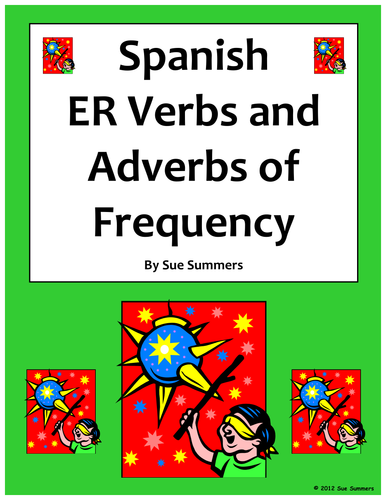 Spanish -ER Verbs & Frequency Adverbs Sentences