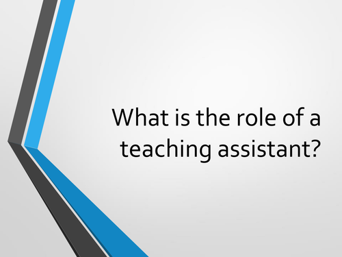 role-of-the-teaching-assistant-teaching-resources