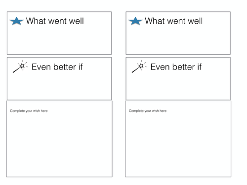 Marking proforma