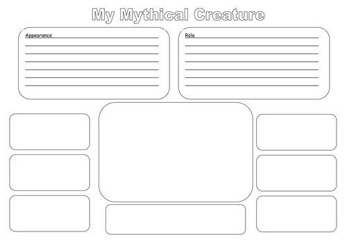 Design A Mythical Creature Teaching Resources