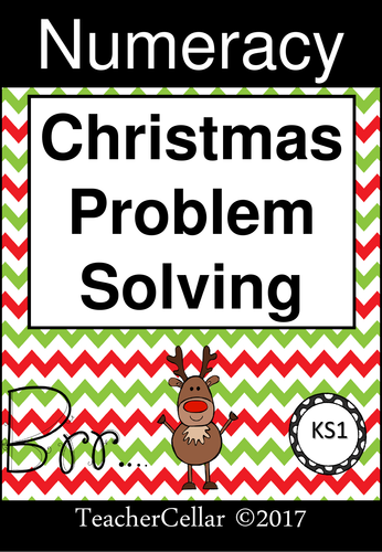christmas themed problem solving activities