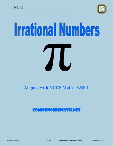 Irrational Numbers - 8.NS.8