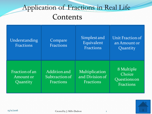 Fraction - Functional skills