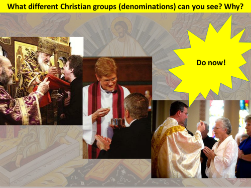New AQA Religious Studies Holy Communion In Different Denominations