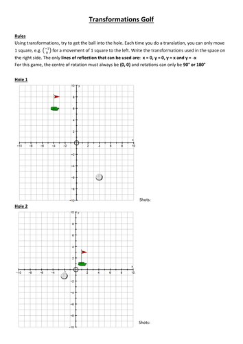 Transformations Golf