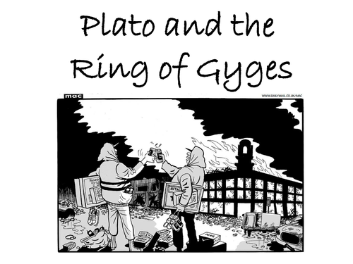 Platos Ring Of Gyges Analysis