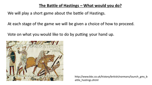 *Full Lesson* The Battle of Hastings: Why did William win the Battle of Hastings