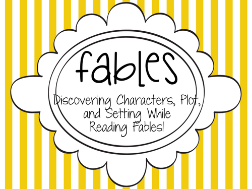 Fables- Character, Plot, and Setting