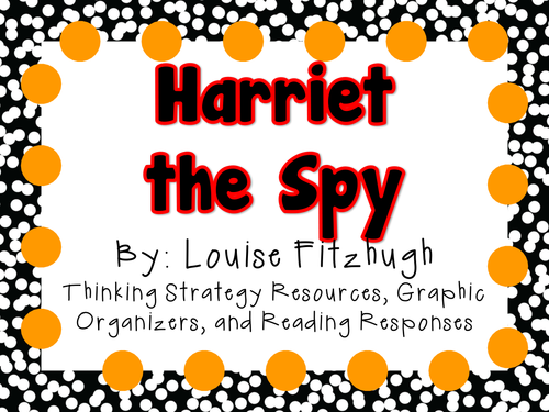 Harriet the Spy- A Complete Novel Study!