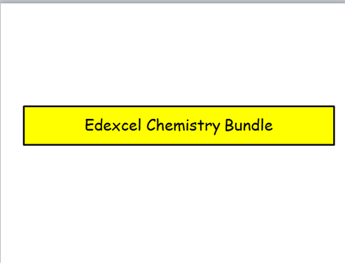 GCSE Chemistry Bundle