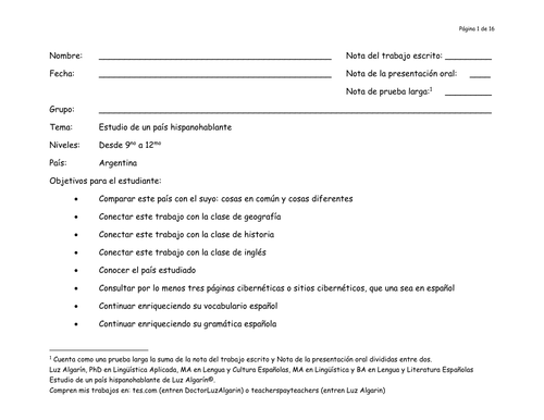 Países hispanohablantes 1 y 11 de 21:  Argentina , Guinea Ecuatorial y Venezuela