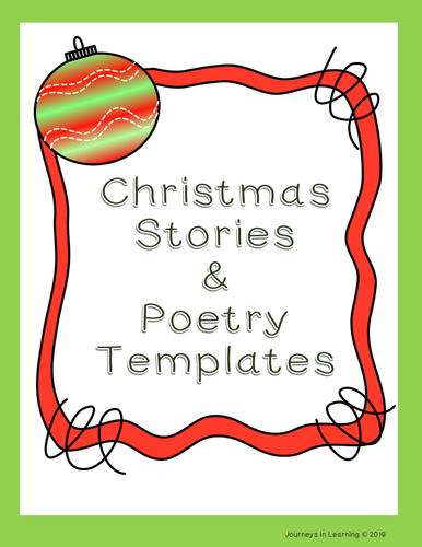 Christmas Stories & Poetry Templates