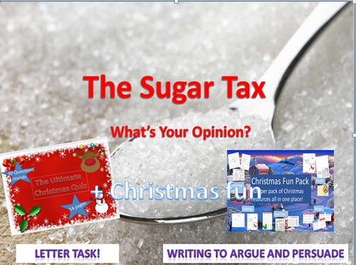 The Sugar Tax + Christmas Fun